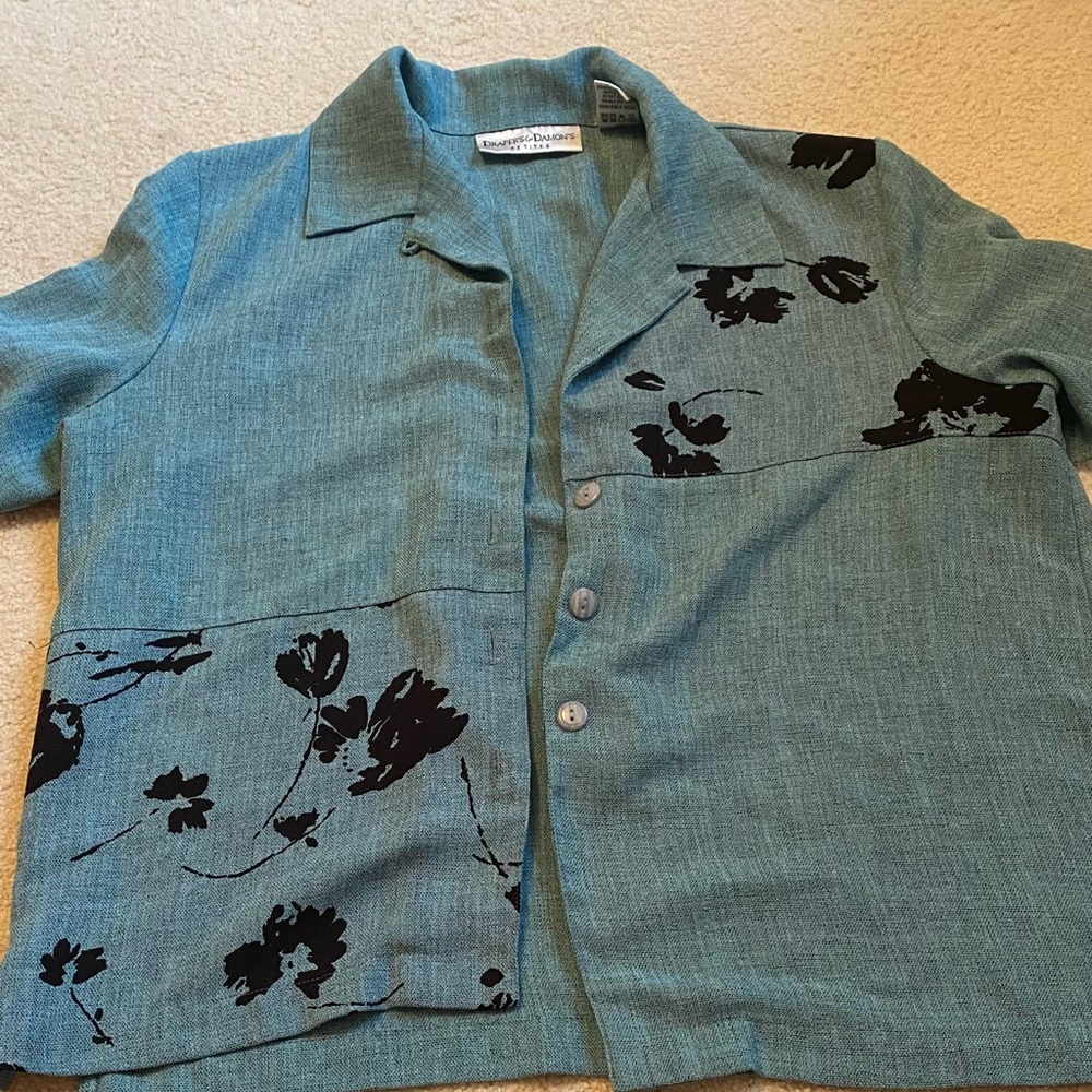 Blue dress shirt